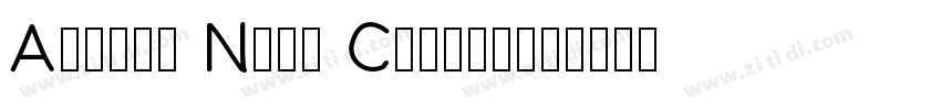 Avenir Next Condense字体转换